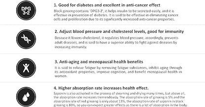 CHAMHAN BLACK GINSENG EXTRACT PREMIUM 500G (250G X 2) MADE IN KOREA